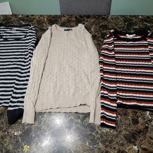 3 Sweater Shirts size Medium